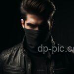 A man in attitude with hidden face with darkness in a jacket,photography in color attitude dp by dp pic ()