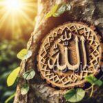 Allah Name DP On Tree 2