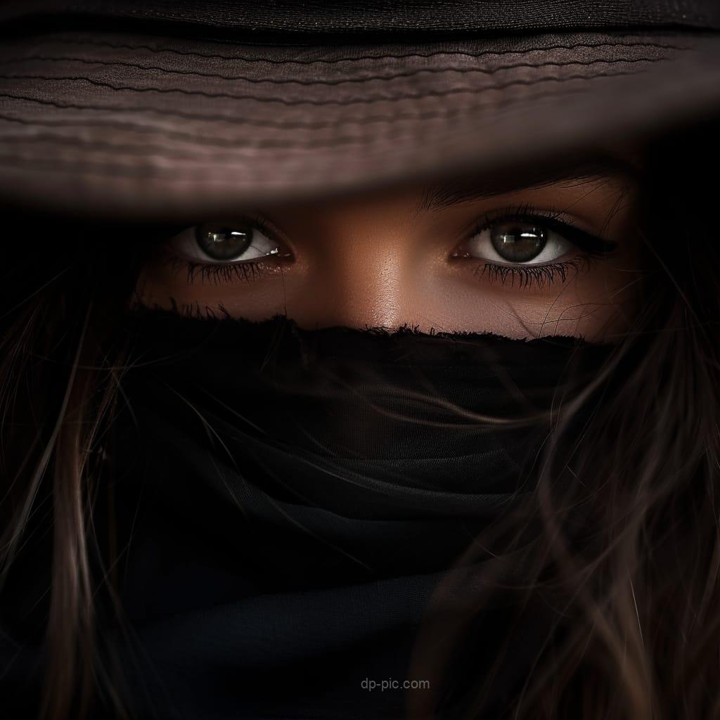 A beautiful girl with masked attitude dp by dp pic,girls attitude dp,dp pic,girls dpz,attitude girls dpz ()