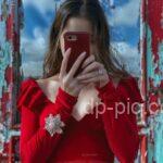 a beautiful girl hiding her face with phone, attitude dp by dp pic,beautiful dp , girls dp , new dp, modern dp, stylish dp ,crazy dp ()