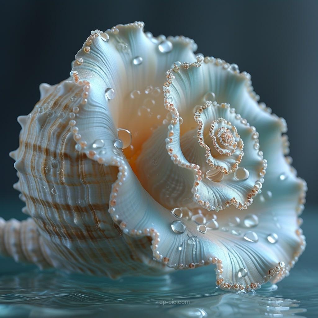 beautiful flower shell beautiful dp by dp pic ()