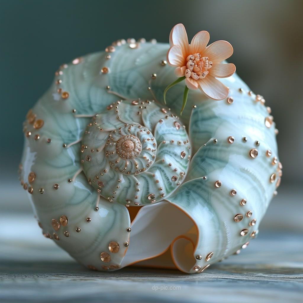 beautiful flower shell beautiful dp by dp pic ()