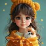 binyagamer a cute girl in the syle of d illustration fbefb ea b b fdbae