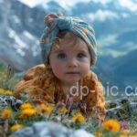 cute baby on mountain,cute dp,dp pic,cute baby,baby dp,mountain dp,beautiful dp ()