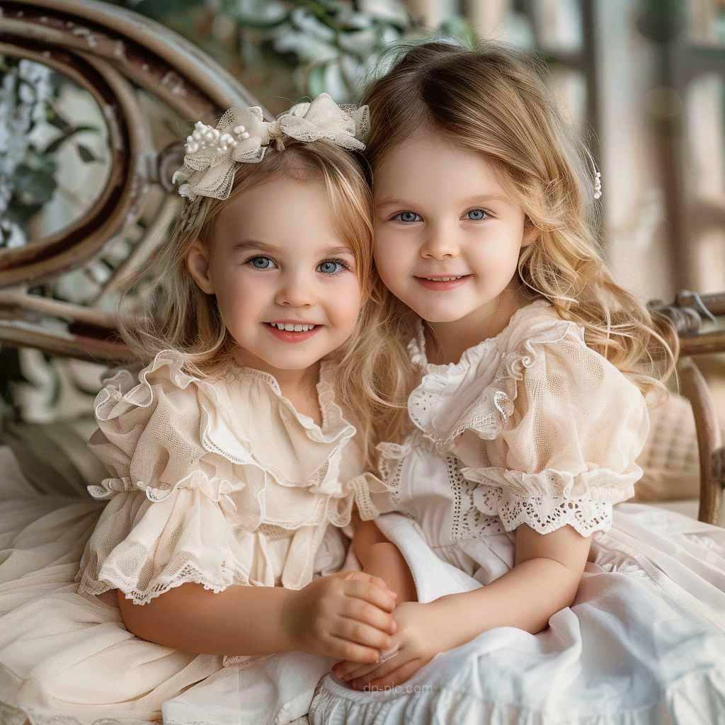two cute sisters together happily cute dp by dp pic,sisters dpz,cute dpz,new dpz,hd dpz,dp pic ()