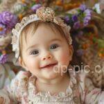 a cute baby girl with a cute smile, cute dp by dp pic, cute dp, baby dp, cute baby ()