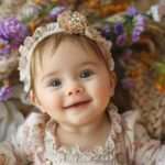 a cute baby girl with a cute smile, cute dp by dp pic, cute dp, baby dp, cute baby ()