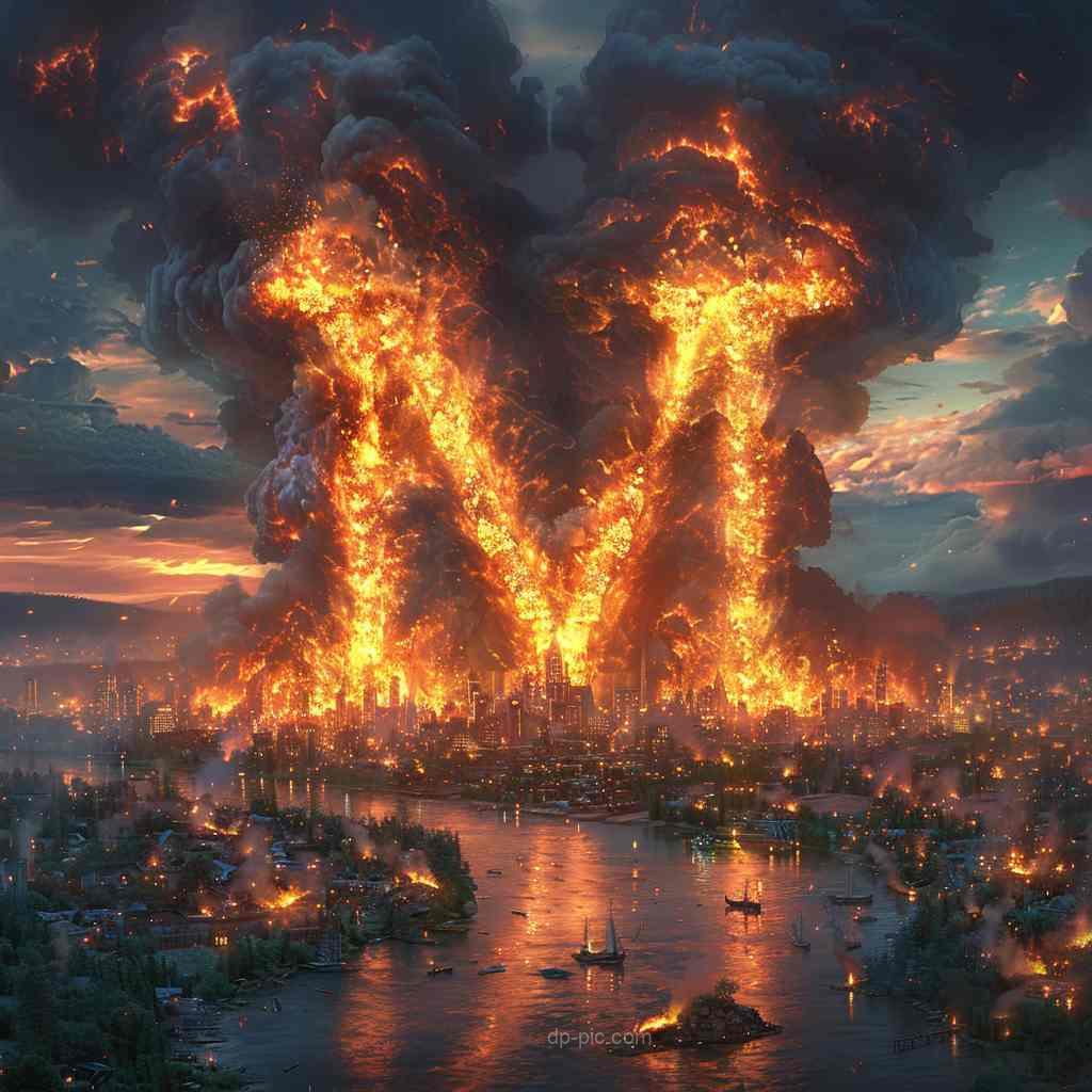 letter m dp by dp pic,letter dp, letters dp,fire dp, fire burning on letter profile picture, letter profile picture, fire profile picture ()