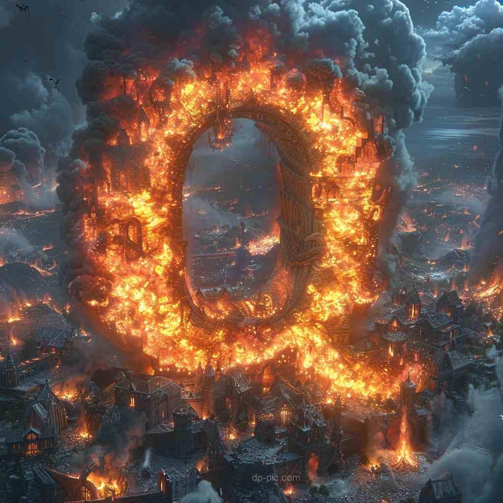 letter q dp by dp pic,letter dp, letters dp,fire dp, fire burning on letter profile picture, letter profile picture, fire profile picture ()