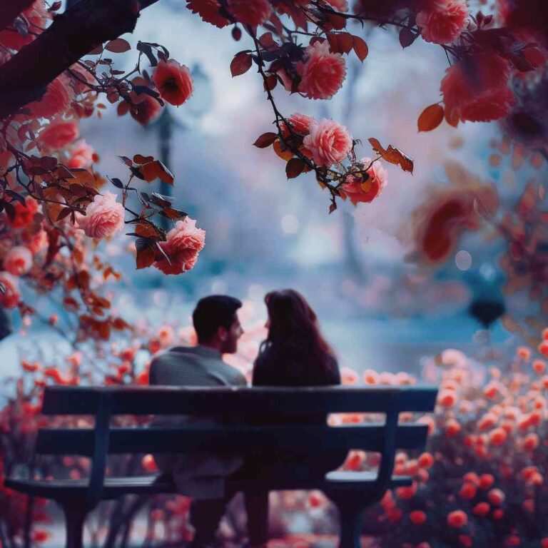 a young cute couple sitting in park, love dp, couple dp new, dp pic , hd love dp, cute lovers, park love dp, dpz, love dpz, dpz pic, pics dp, hd dp pics , dpz pics ()