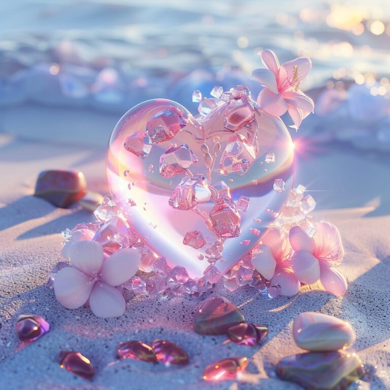 Beautiful Hearts on Sand, Beautiful DP by DP Pic For Whatsapp DP heart dp, boys dp, girls dp, beautiful dps, heart pfp, new heart dp,( ()