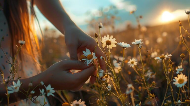 a beautiful girl plucking flowers from garden beautiful dp by dp pic, beautiful dp, stylish dp, new dp of girl ()