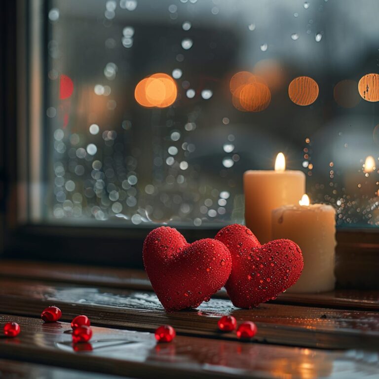 a beautiful hearts with candles like couples, nyce heart dps, new heart dps, best hearsts for whatsapp by dp pic, new heart pfp for social media ()