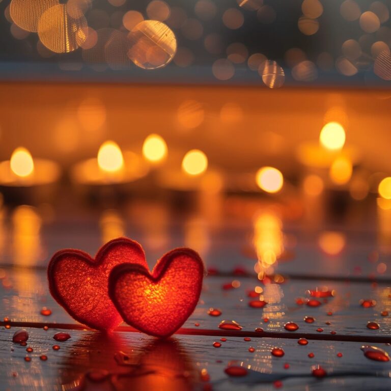 a beautiful hearts with candles like couples, nyce heart dps, new heart dps, best hearsts for whatsapp by dp pic, new heart pfp for social media ()