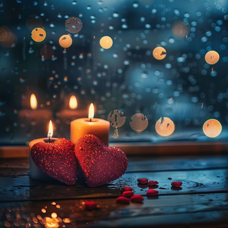 a beautiful hearts with candles like couples, nyce heart dps, new heart dps, best hearsts for whatsapp by dp pic, new heart pfp for social media ()