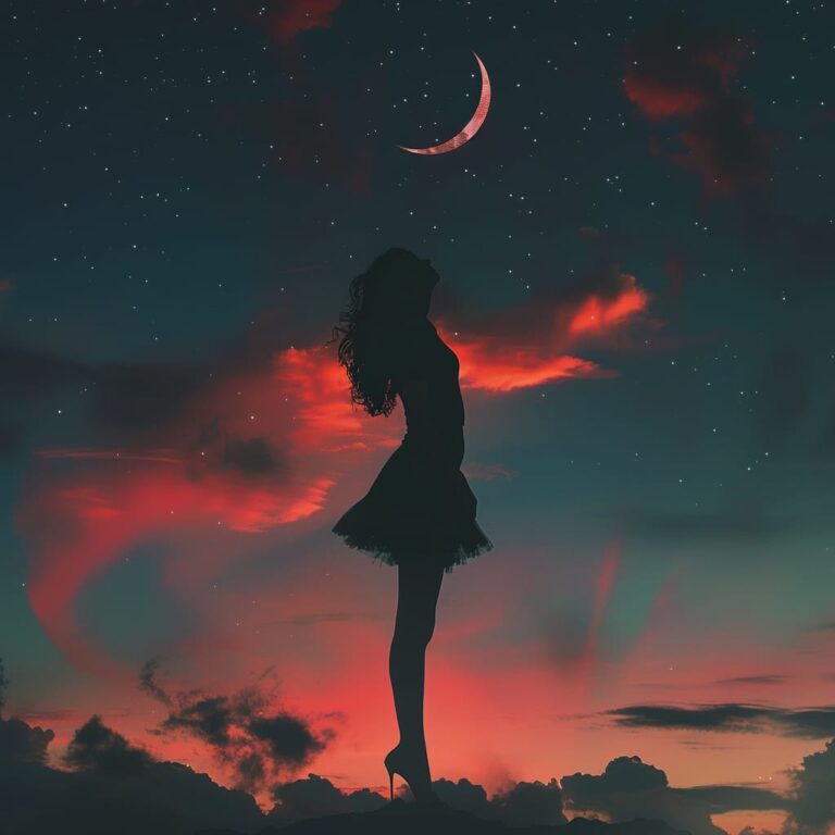 a girl in sunset , evening alone standing, new pfp, sad dp, new girls sad pfp, girls sad dp for whatsapp, best dp for social media ()