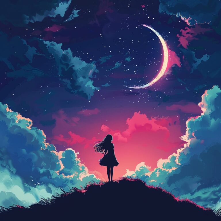 a girl in sunset , evening alone standing, new pfp, sad dp, new girls sad pfp, girls sad dp for whatsapp, best dp for social media ()