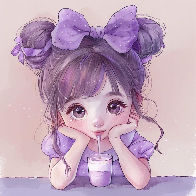 a little cute girl drinking juice cute dp, cute pfp, d ppic , dp, pic , cute dps, pfps for cuteness ()