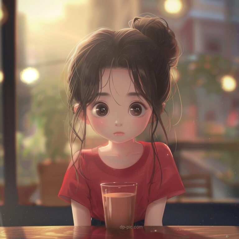 a little cute girl drinking juice cute dp, cute pfp, d ppic , dp, pic , cute dps, pfps for cuteness ()