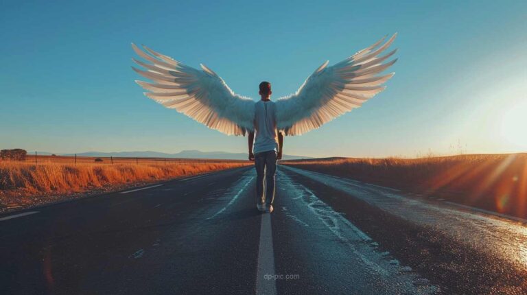 a man with wings walking in attitude, new attitude dpz, man dpz, boys dpz, attitude dp, wings pfp, man wings pfp, devil pfp, angel pfp ()