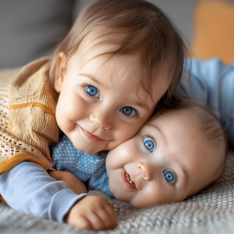 two cute babies playing together, cute dp, babies dpz, new baby dp, CUTE BABY DP, cute baby pfp,baby pfp, brother and sister images for whatsapp dp ()