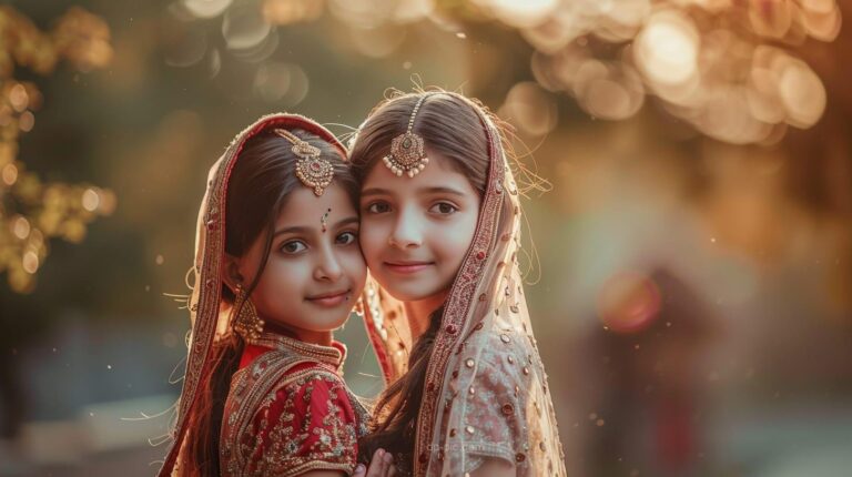 two friends together in wedding indian style dp, friends dp, girls shadi dp., friends forevers, allways friend s helps ()