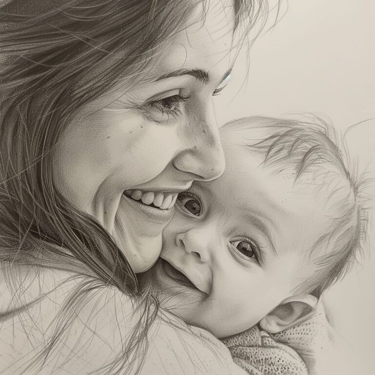 a cute baby playing with his mother , warm heart dp by dp pic, mother day gift, best pfp of babies ()