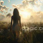 a sad girl in farm sad dp by dp pic sad dp ()