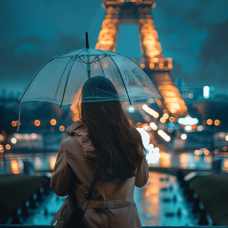 girl holding umberella in her hand and standing in front of paris , nice girls dps, paris dp, paris pic of girl, dp pic girls dpz ()