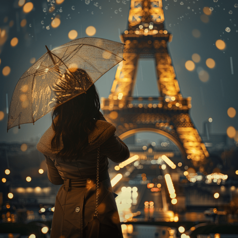 girl holding umberella in her hand and standing in front of paris , nice girls dps, paris dp, paris pic of girl, dp pic girls dpz ()