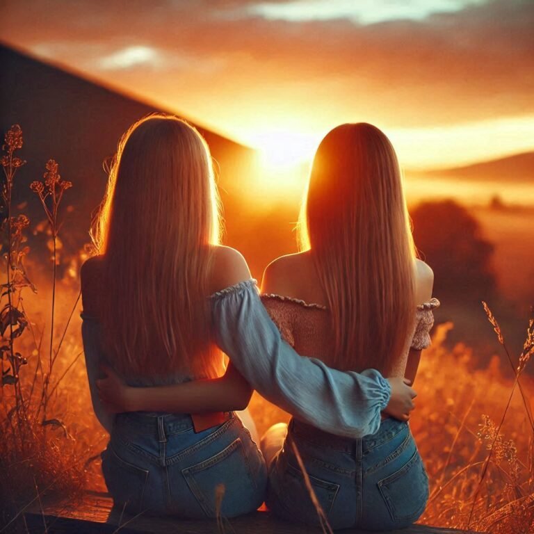 friends in sunset together , friends dp pic, friends pfp download free and qniquely ()