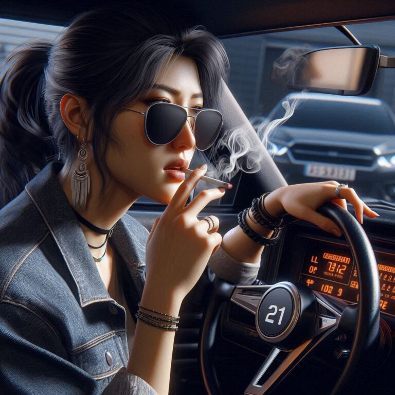 girl smoking during driving, cool dp, new cool dp pic , dp whatsapp ()