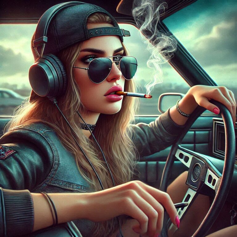 girl smoking during driving, cool dp, new cool dp pic , dp whatsapp ()