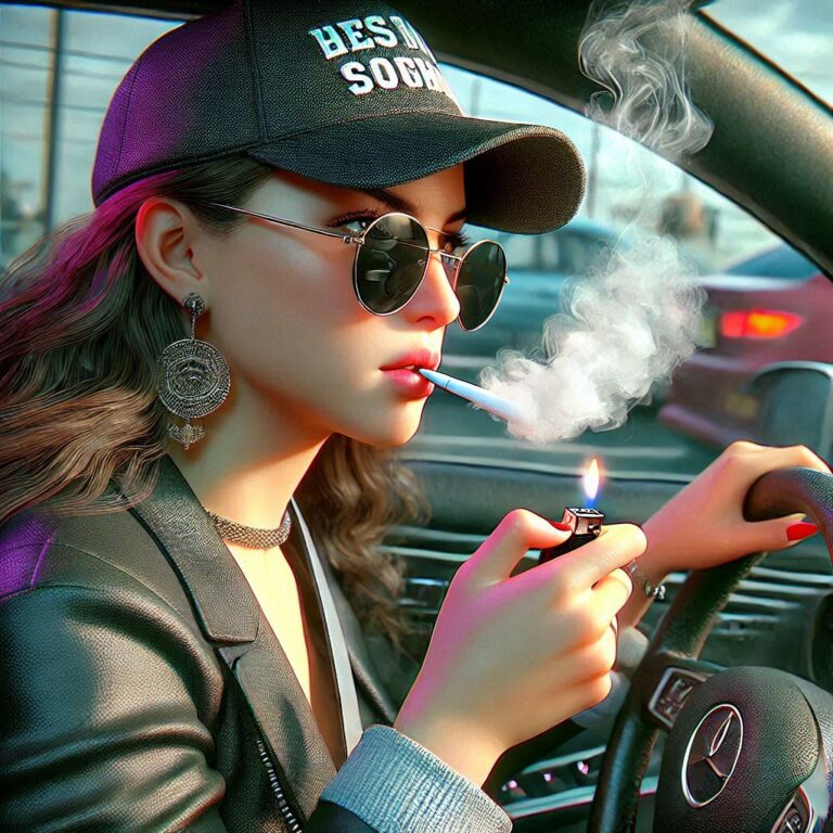 girl smoking during driving, cool dp, new cool dp pic , dp whatsapp ()