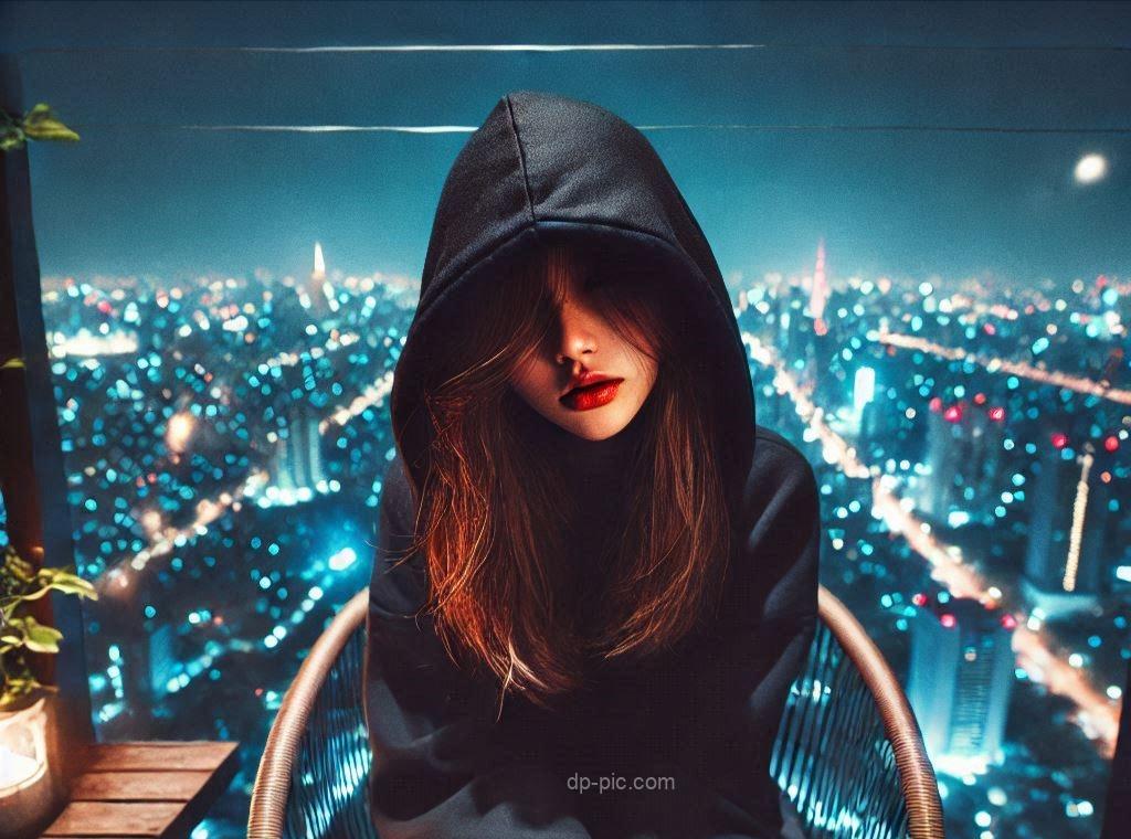 hacker standing infront of tech city girls hackers dp