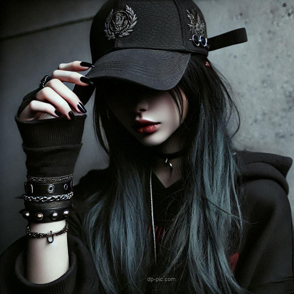new girls attitude dp in mask by dp pic ()