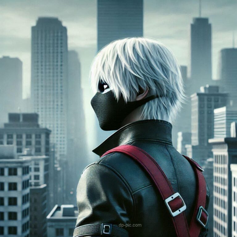 white hair new attitude dp pic