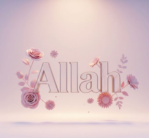 beautiful allah name in english dp