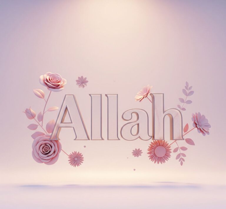 beautiful allah name in english dp