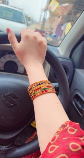 girl hand pic while driving a car,girls car dp photo