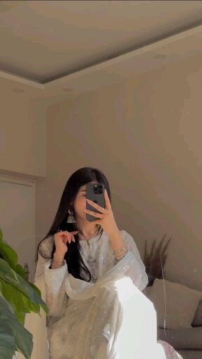 girl in room dp pic hiding her face with iphone pro max