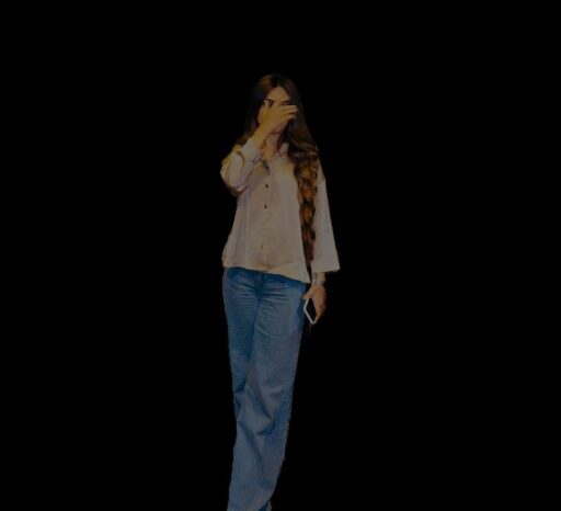 girl in the dark dp photo